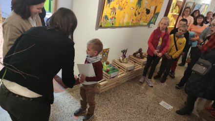 Wernisaż wystawy wiosennej w Wiślańskim Centrum Kultury